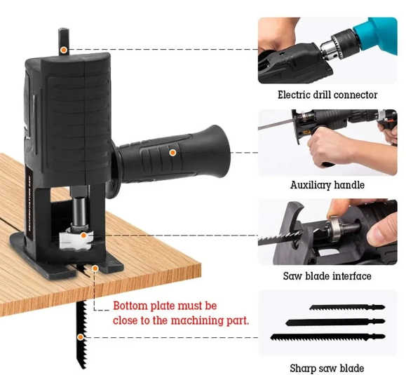 Rebel™ Saw Electric Drill Adapter