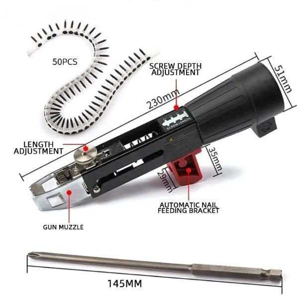 Rebel™Automatic Screwdriver Adapter